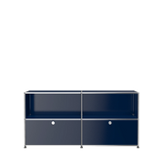 USM Haller Closed Storage Credenza C2A storage USM Steel Blue 