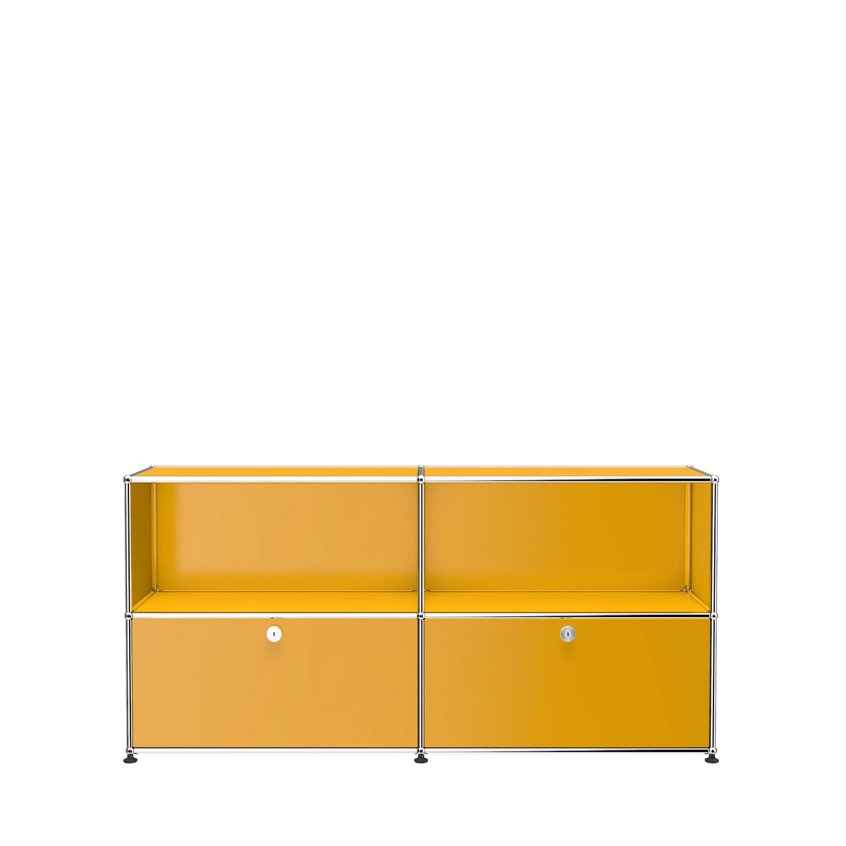 USM Haller Closed Storage Credenza C2A storage USM Golden Yellow 