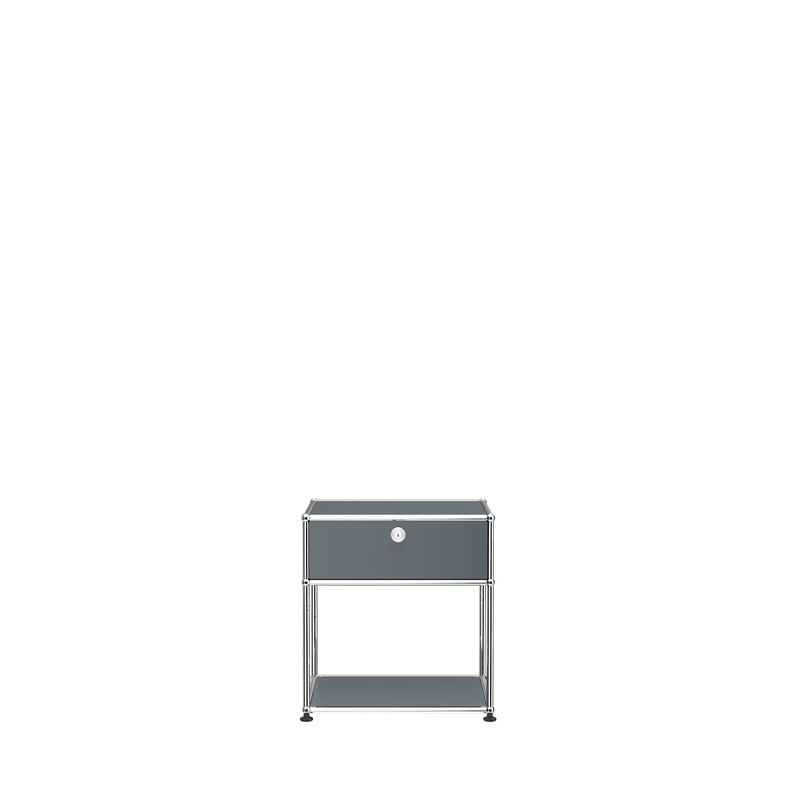 USM Haller Nightstand P2 storage USM Anthracite Gray 