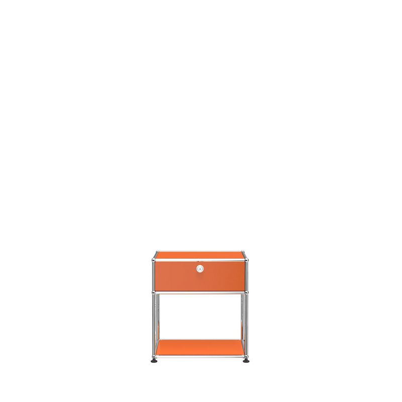 USM Haller Nightstand P2 storage USM Pure Orange 