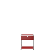 USM Haller Nightstand P2 storage USM Ruby Red 