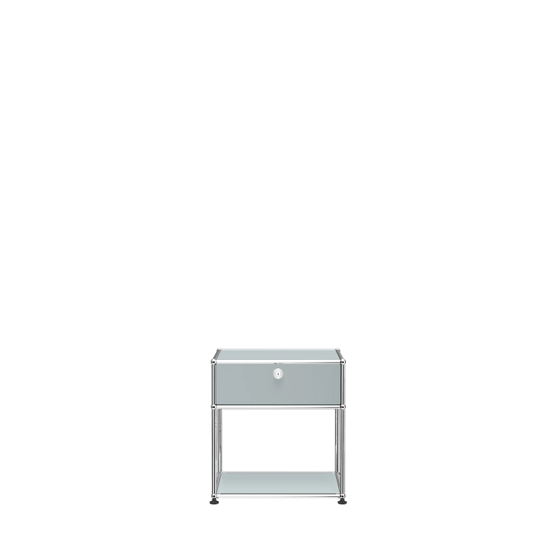 USM Haller Nightstand P2 storage USM Silver 