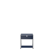 USM Haller Nightstand P2 storage USM Steel Blue 
