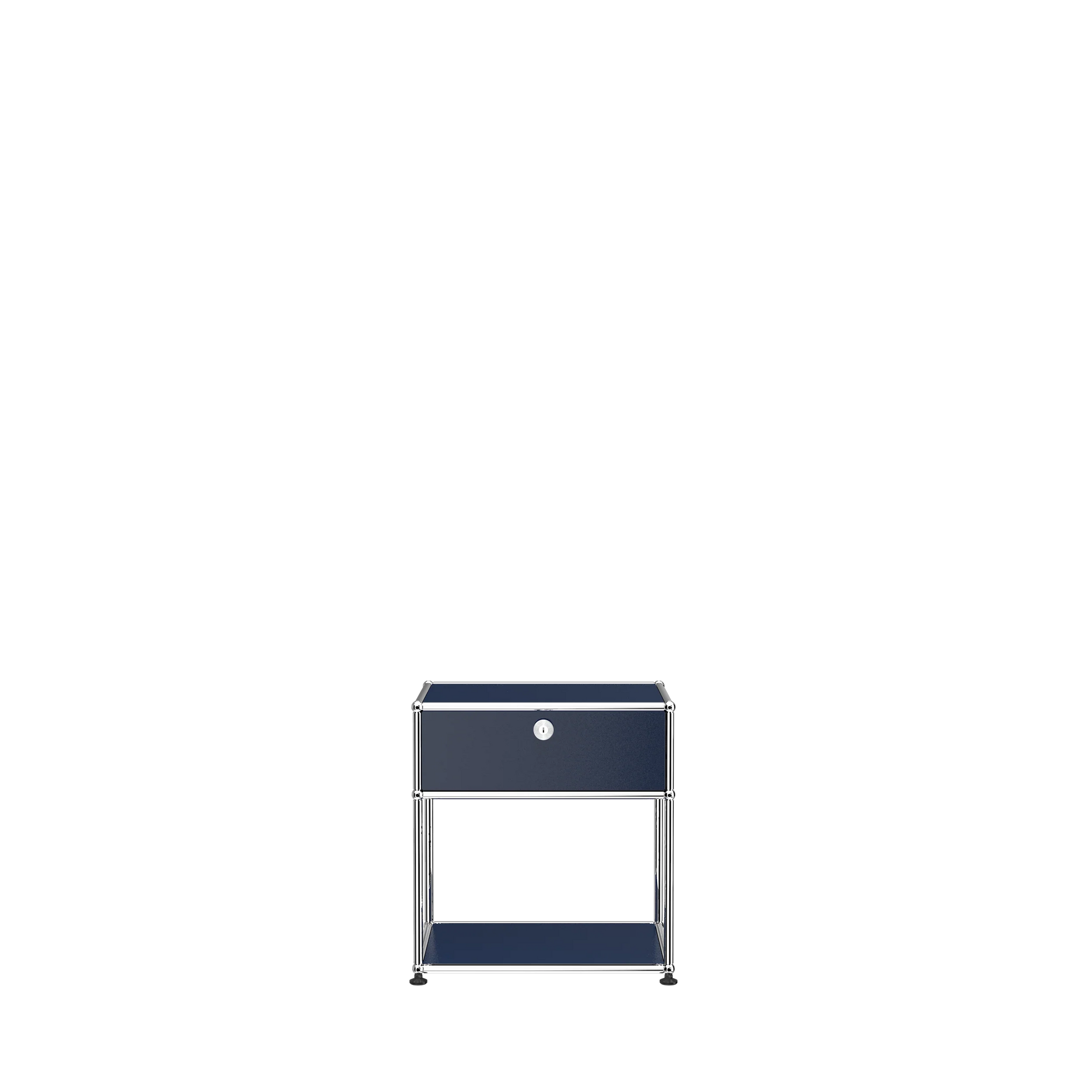 USM Haller Nightstand P2 storage USM Steel Blue 