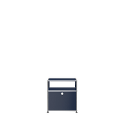 USM Haller Nightstand P storage USM Steel Blue 