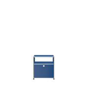 USM Haller Nightstand P storage USM Gentian Blue 