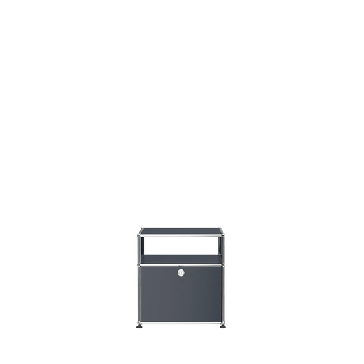 USM Haller Nightstand P storage USM Anthracite Gray 
