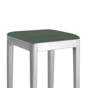 Emeco Stool Seat Pad Accessories Emeco Fabric Dark Green 