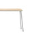 Emeco Run High Side Table - Wood table Emeco 