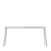 Emeco Run High Side Table - Aluminum table Emeco 86"/ 222 CM 