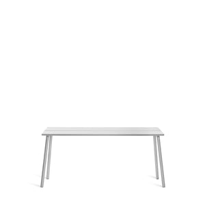 Emeco Run Side Table - Aluminum table Emeco 62 inches 