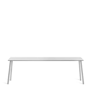 Emeco Run Side Table - Aluminum table Emeco 86 inches 