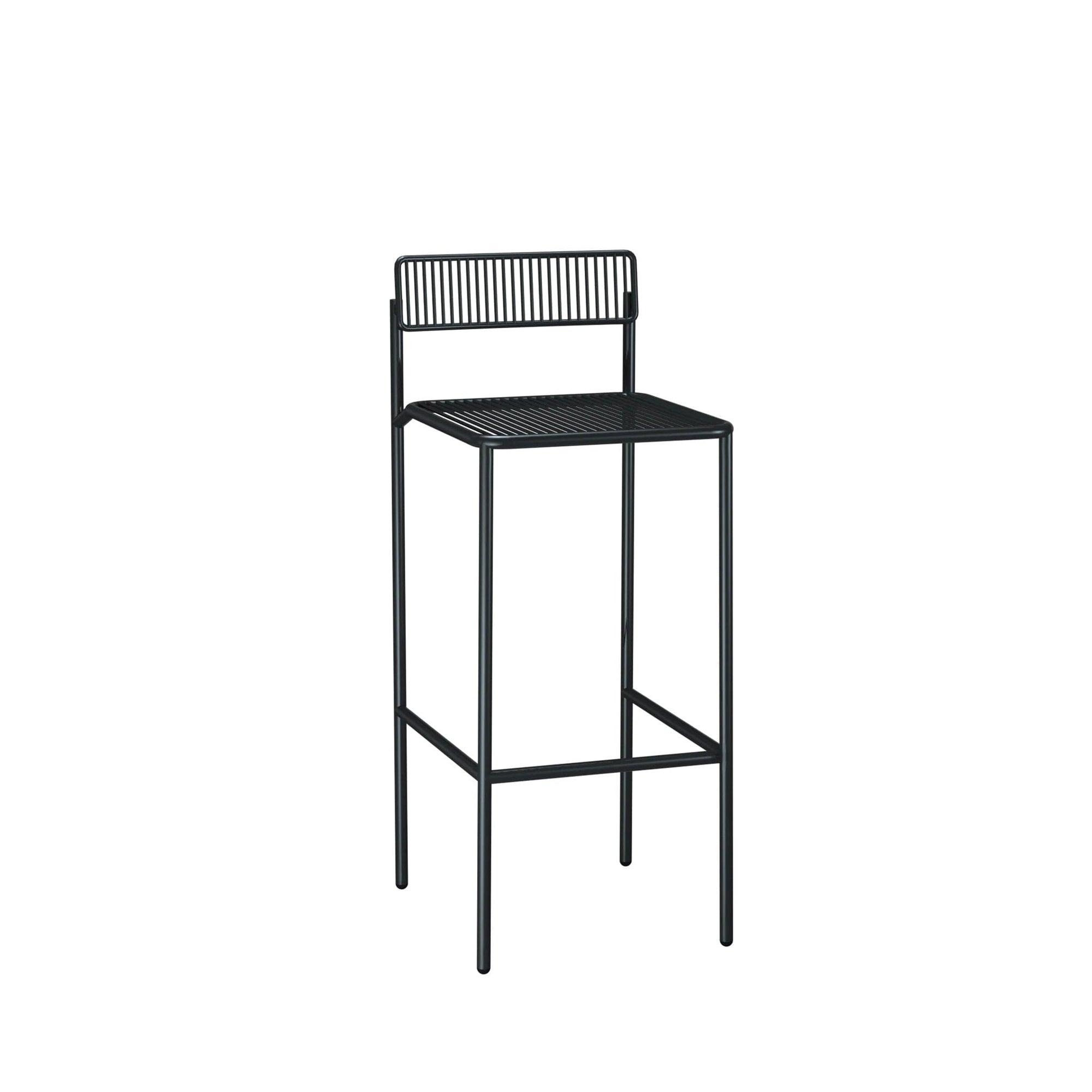 Rachel Stool Stools Bend Goods Black Bar 30" Height 