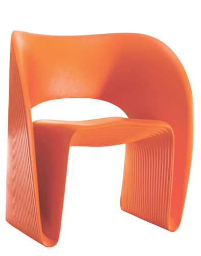 Raviolo Low Chair lounge chair Magis Orange 