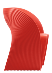 Raviolo Low Chair lounge chair Magis Red 