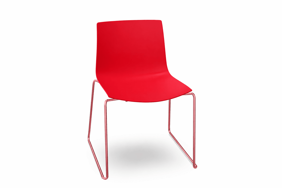 Catifa 46 Polypropylene Sled Base Chair Side/Dining Arper 