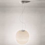 Rituals Suspension Lamp suspension lamps Foscarini Rituals XL - gold frame & white shade 