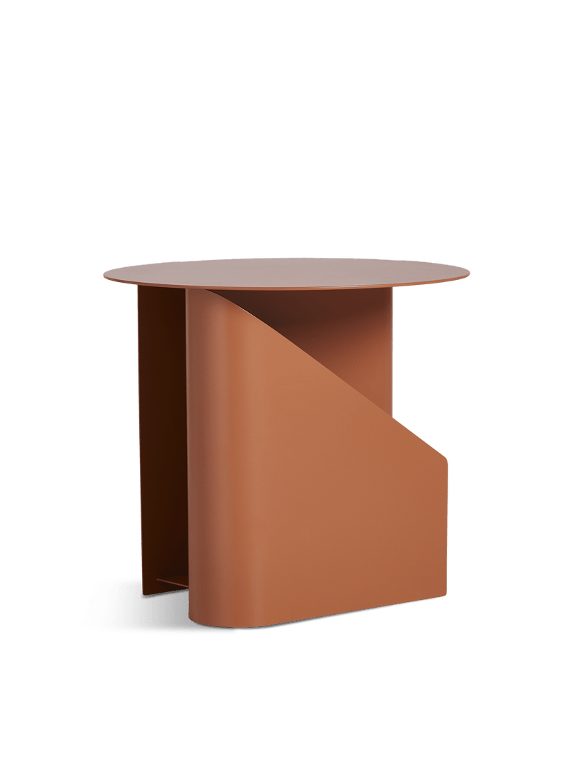 Sentrum Side Table side/end table Woud Burnt Orange 