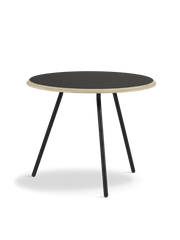 Soround Coffee Table Coffee table Woud Black Fenix Laminate Small - 23.6" High