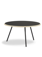 Soround Coffee Table Coffee table Woud Black Fenix Laminate Large - 29.5" Low