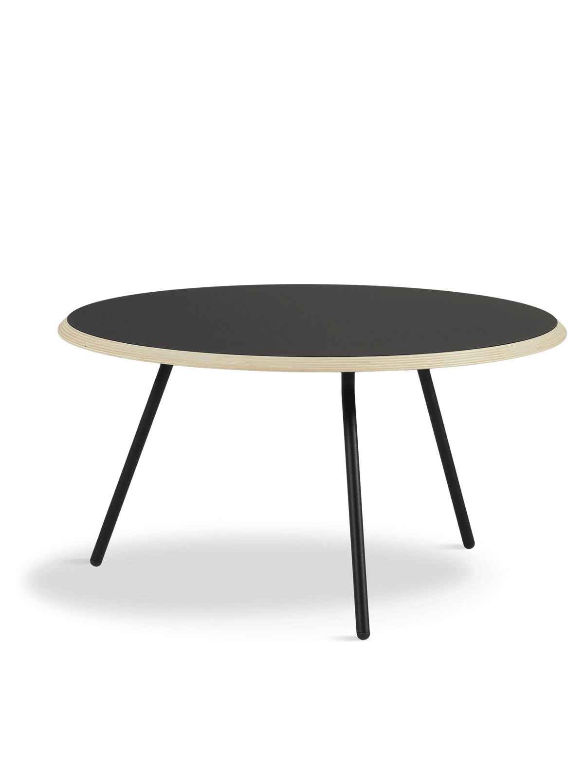 Soround Coffee Table Coffee table Woud Black Fenix Laminate Large - 29.5&quot; Low