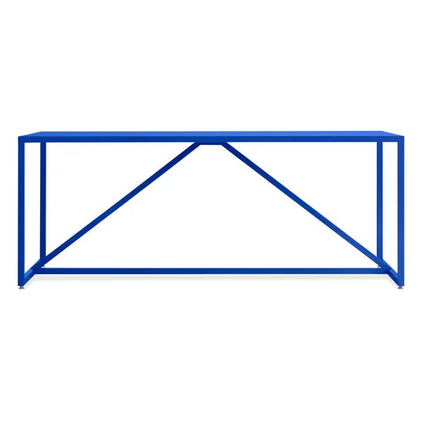 Strut Dining Table Dining Tables BluDot Large Cobalt 