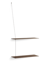 Stedge Shelf Shelves Woud Smoked Oak 60 cm 