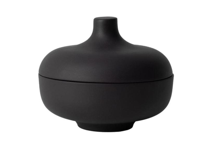 Sand Secrets - Medium Bowl Bowl Design House Stockholm Black Clay 