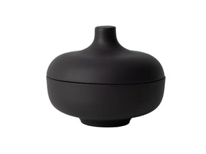 Sand Secrets - Medium Bowl Bowl Design House Stockholm Black Clay 