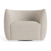 Council Swivel Lounge Chair lounge chair BluDot Sanford Linen 