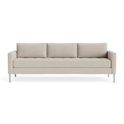 Paramount 95" Sofa Sofa BluDot Sanford Linen Stainless Steel 