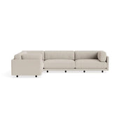 Sunday Sofa w/ Chaise Sofa BluDot Left Arm Sanford Linen 