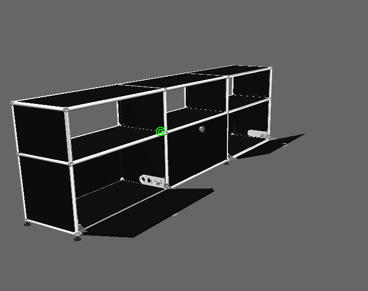 Custom USM Unit -  Jeff Rosenblum 24"x 89" - BLACK