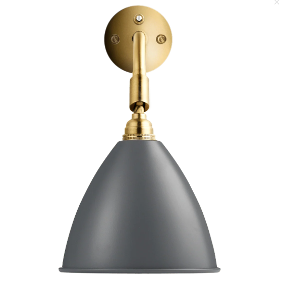 Gubi BestLite BL7 Wall Lamp** Warehouse Sale***Grey/Brass