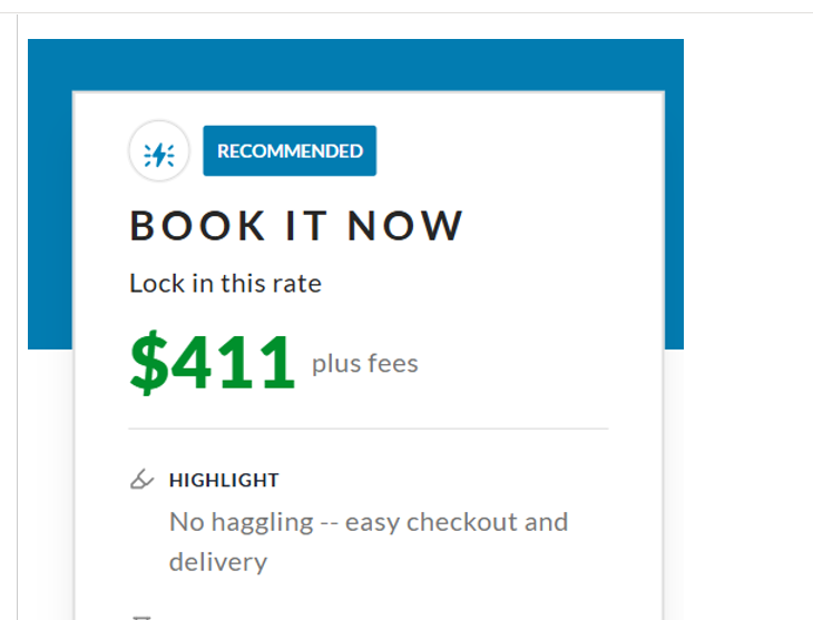 Shipping VIA Uship