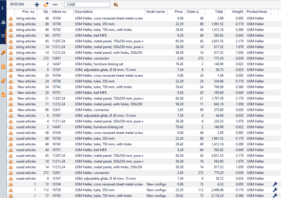 Leset-USM Reconfiguration 6x5