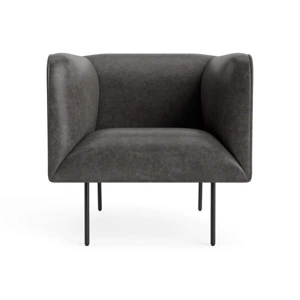 Dandy Lounge Chair lounge chair BluDot Slate Leather 
