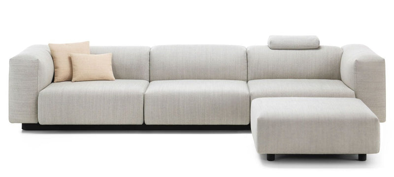 Soft Modular Sofa Ottoman ottomans Vitra 