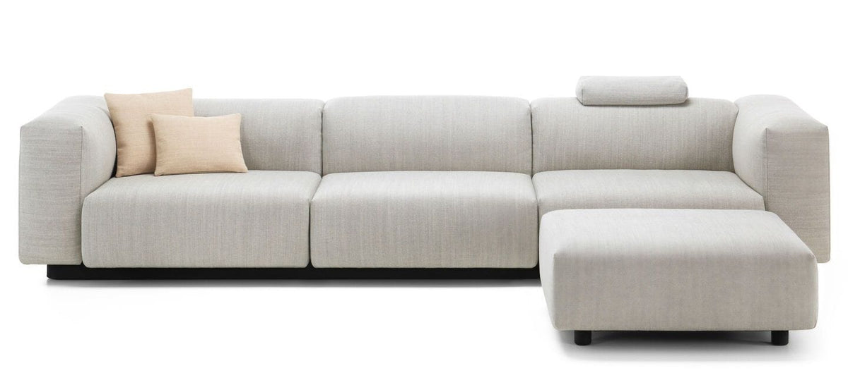 Soft Modular Sofa Ottoman ottomans Vitra 