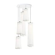 Solis Chandelier 5 Mixed Multi-Light Pendant hanging lamps Pablo 