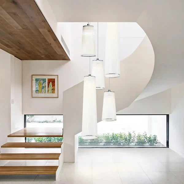 Solis Chandelier 5 Mixed Multi-Light Pendant hanging lamps Pablo 