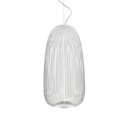 Spokes Led Suspension Lamp suspension lamps Foscarini Spokes 1 - white - 134" corde 