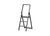 Step Stepladder Design House Stockholm Black Stained Wood 