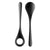 Stockholm Cutlery Salad Servers Kitchen Design House Stockholm Black 