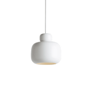 Stone Pendant Light hanging lamps Woud White 