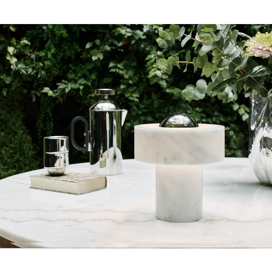 Stone Portable Table Lamp by Tom Dixon from Tom Dixon CA Modern Home