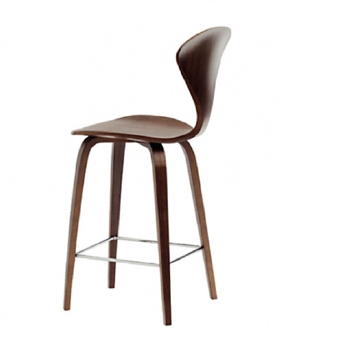 Cherner Wood Leg Stool bar seating Cherner Chair 