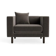 Mono Lounge Chair lounge chair BluDot Storm Velvet 