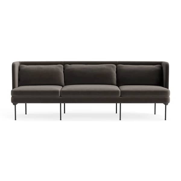 Bloke 95" Sofa Sofa BluDot Storm Velvet 