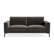 New Standard 78" Sofa Sofa BluDot Storm Velvet -Black Legs 